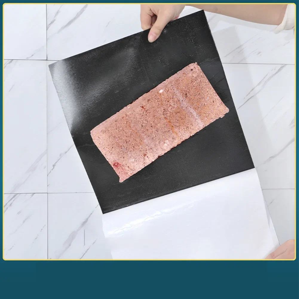 Tile Stickers Wall Sticker Waterproof PVC Wallpapers DIY Flame Retardant Home Office Decor For Kitchen Bathroom - Image 5