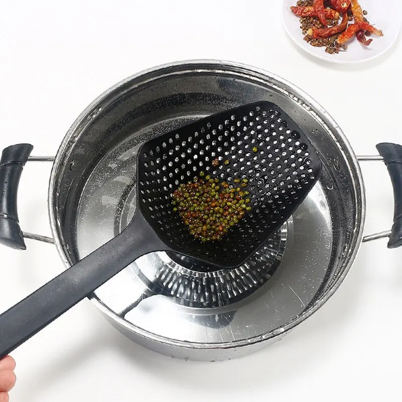 Strainer Spoon Large Funnel Fried Food Strainer Vegetable Food Water Filter Portable Home Kitchen Cooking Tools - Image 5