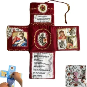 Cross Included Inside Handcrafted Pocket Devotional Sewing Accessories Faith Edition Sewing Pocket Devotional